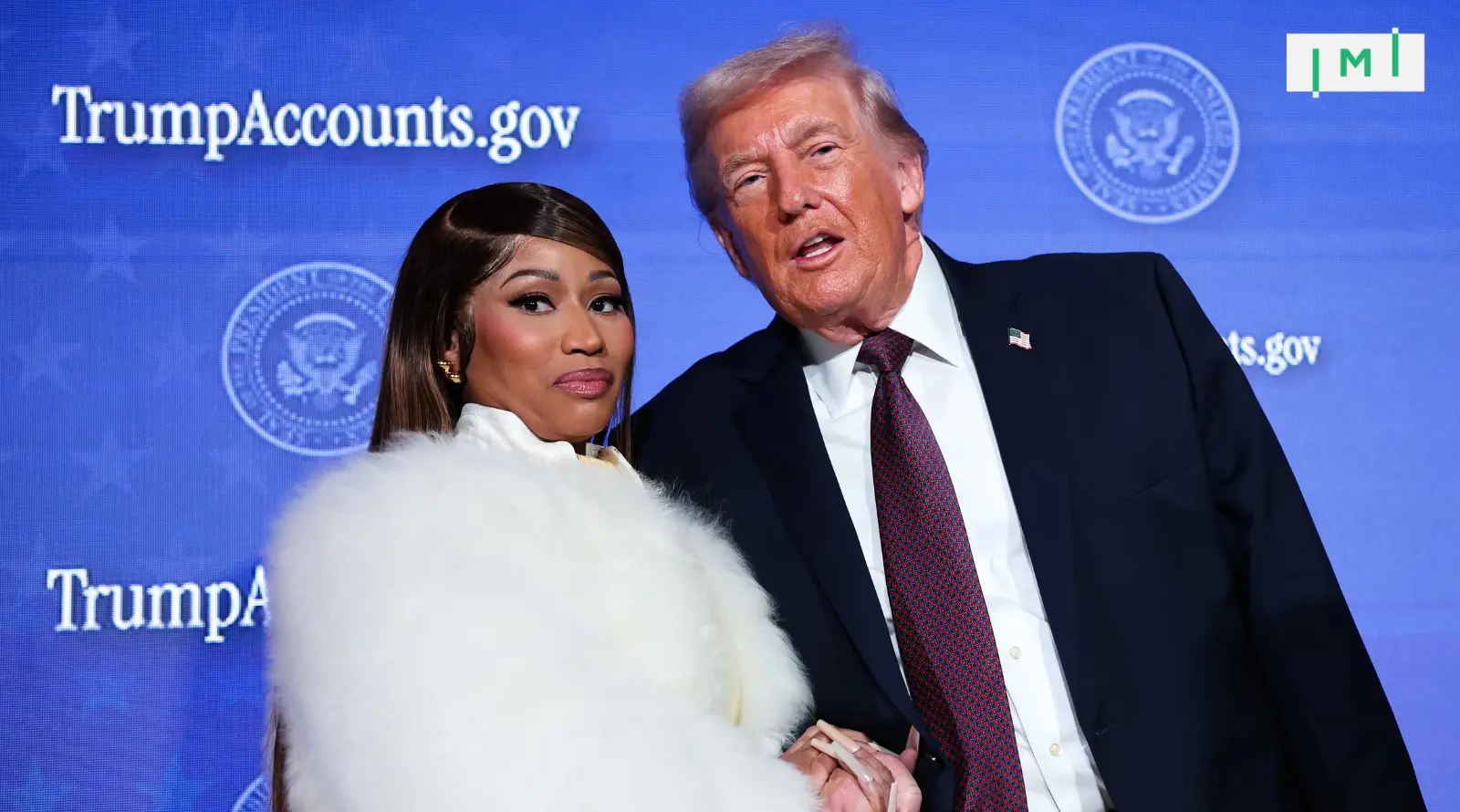 Nicki Minaj Trump Gold Card