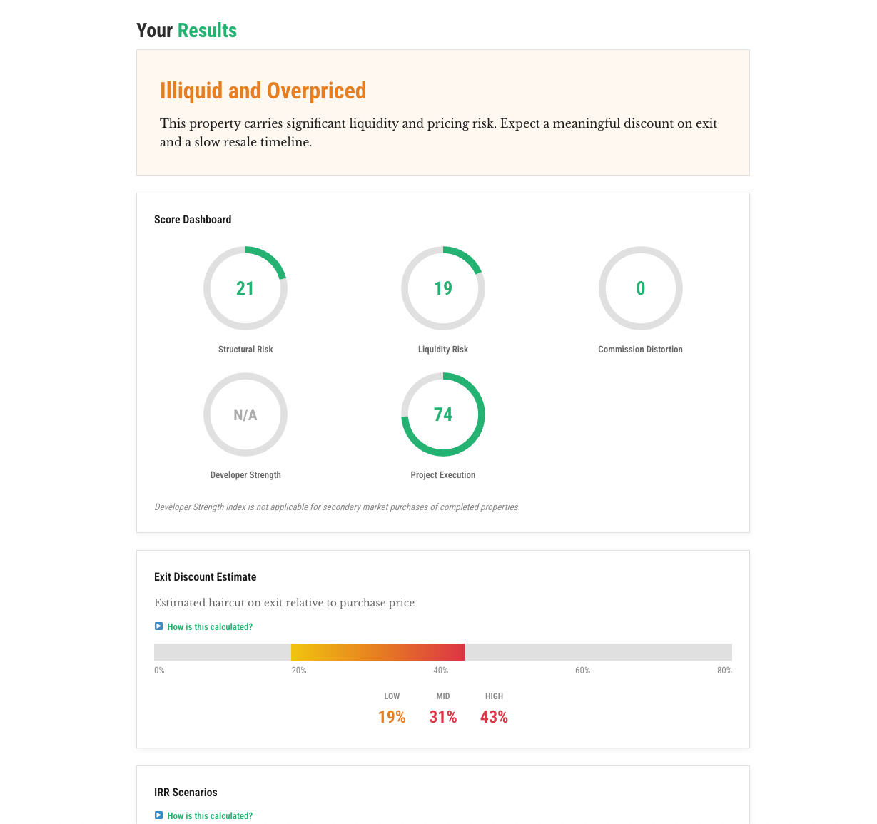 Real Estate Risk Checker