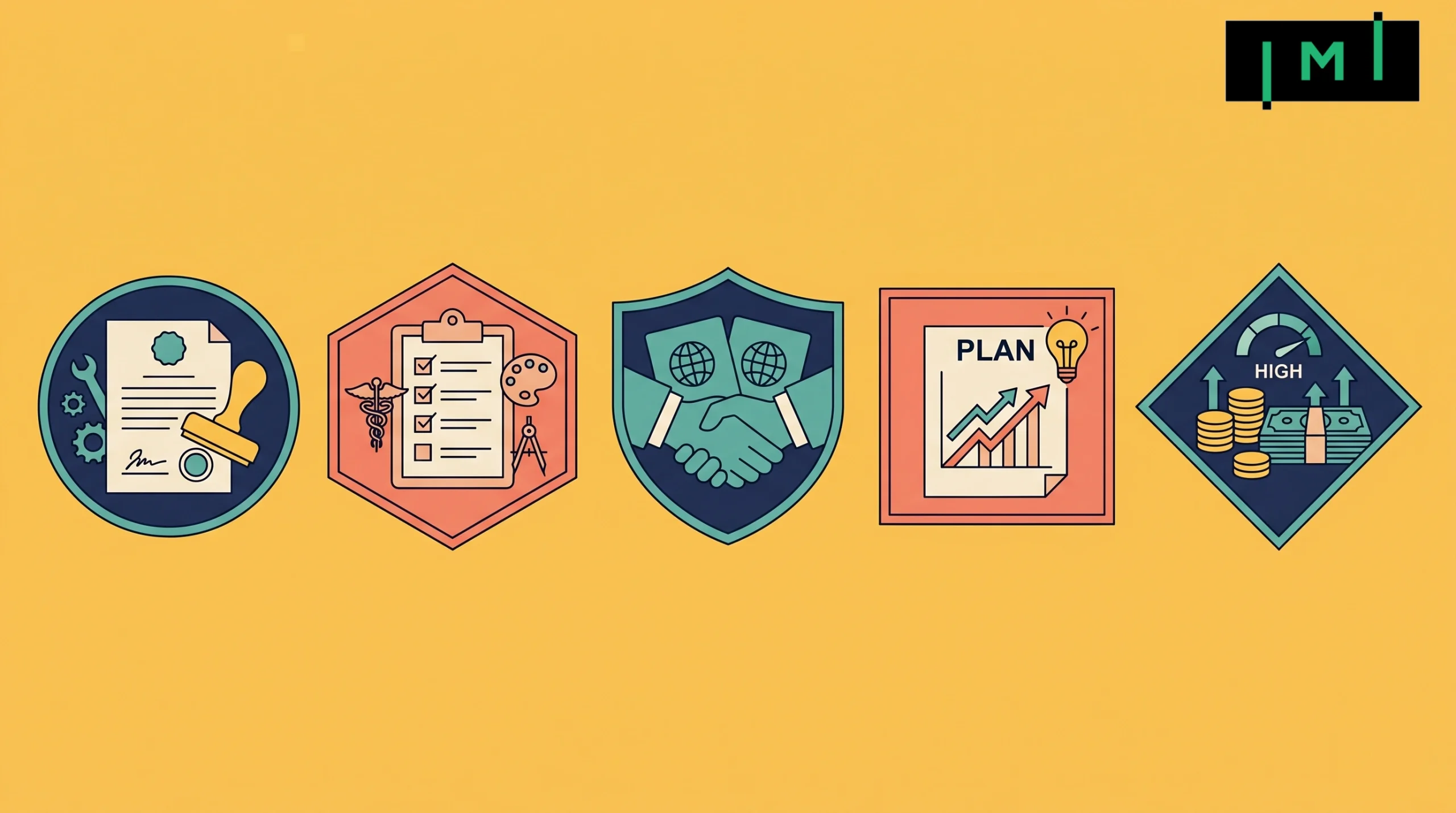 The Five Shapes of Self-Employment Residency Around the World